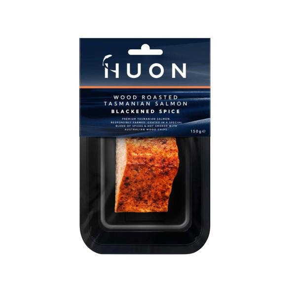 Huon Premium Tasmanian Wood Roasted Salmon Blackened Spice | 150g