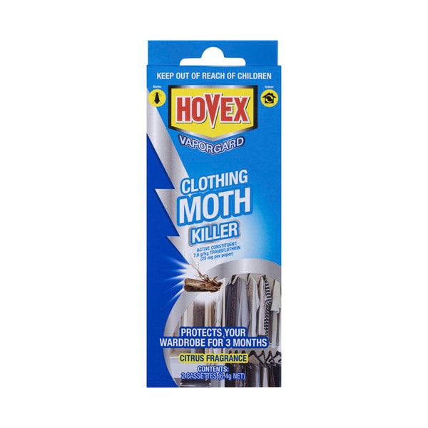 Hovex Vaporgard Moth Killer Cloth | 2 pack