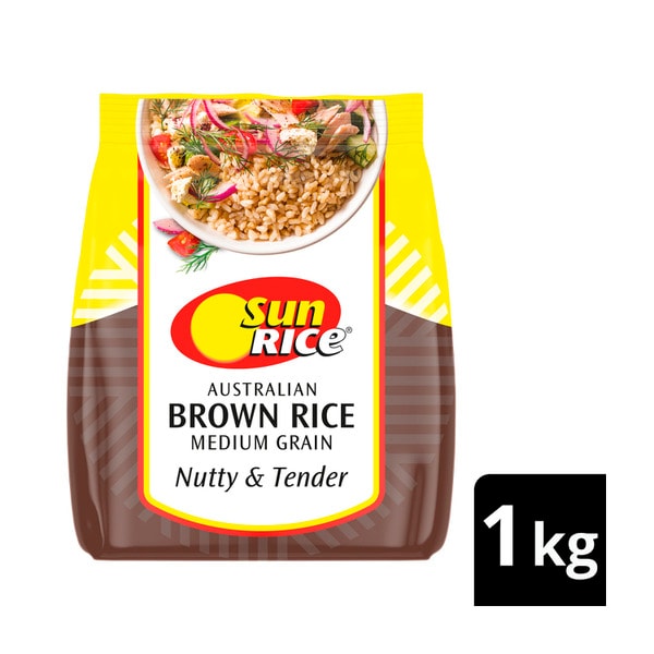 Sunrice Medium Grain Brown Rice | 1kg