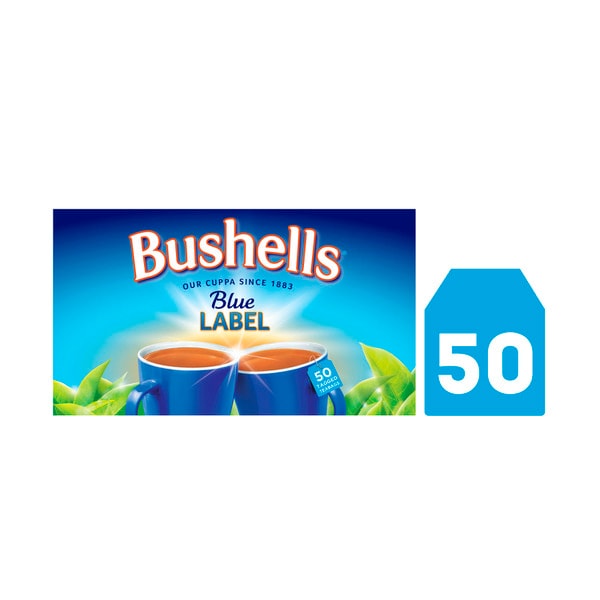 Bushells Blue Label Black Tea Bags | 50 pack
