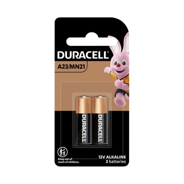 Duracell A23 MN21 12V Batteries | 2 pack