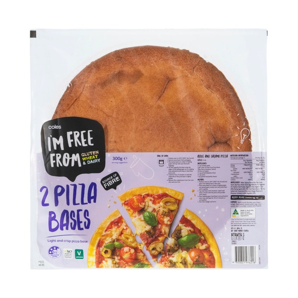 Coles Gluten Free Pizza Base | 300g
