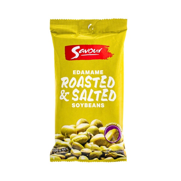 Savour Edamame Roasted & Salted Soy Beans | 100g