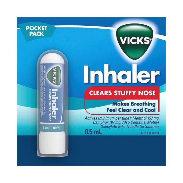 Vicks Nasal Spray Decongestant Inhaler | 0.5mL
