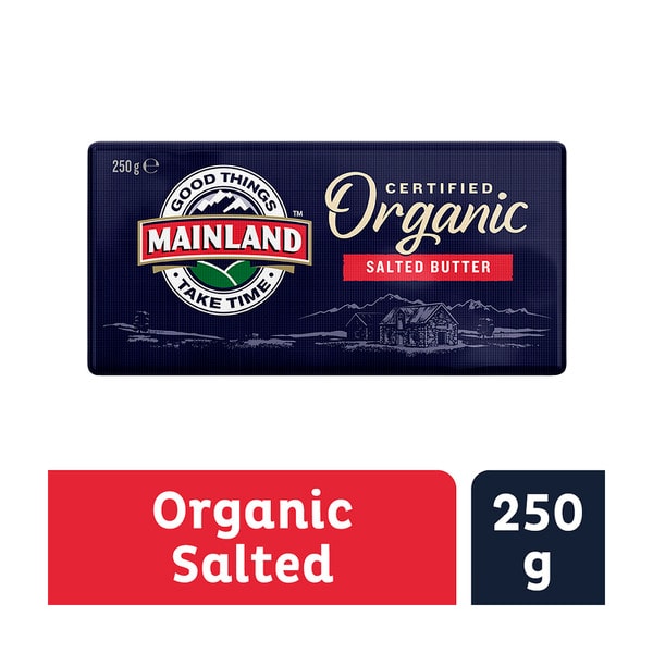 Mainland Organic Salted Butter | 250g