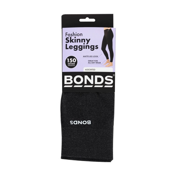 Bonds Skinny Legging Mix Colour Medium/Large | 1 pack