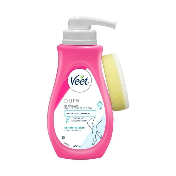 Veet In Shower Hair Removal Cream Sensitive Skin | 400mL