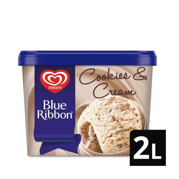 Streets Blue Ribbon Cookies & Cream Ice cream tub | 2L