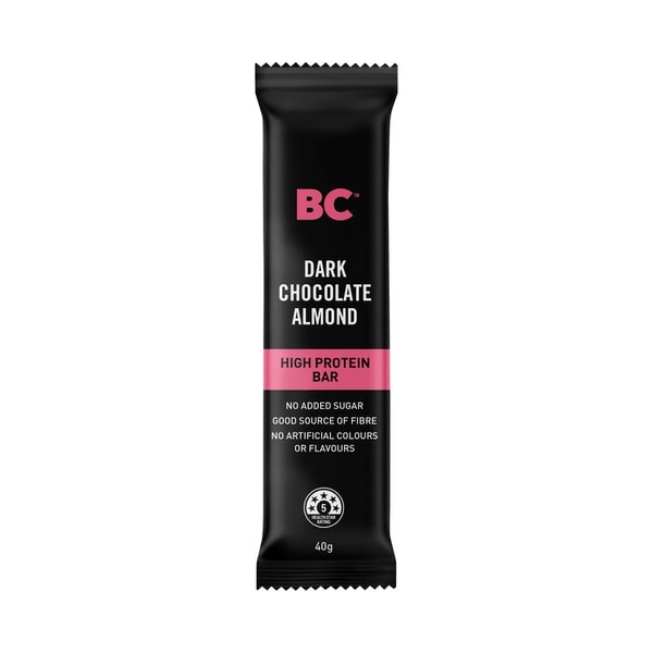 BC Snacks Dark Chocolate Almond High Protein Bar | 40g