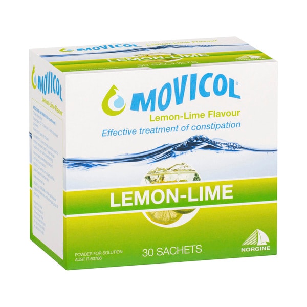 Movicol Lemon Lime Sachets | 30 pack