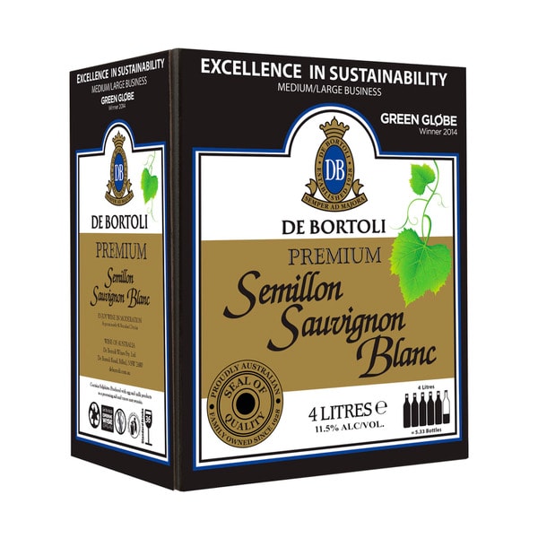 De Bortoli Premium Sem Sauv Blanc Cask 4 Litre | 1 Each