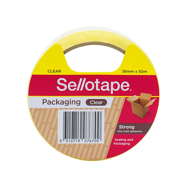 Sellotape Clear Packaging Tape | 1 each