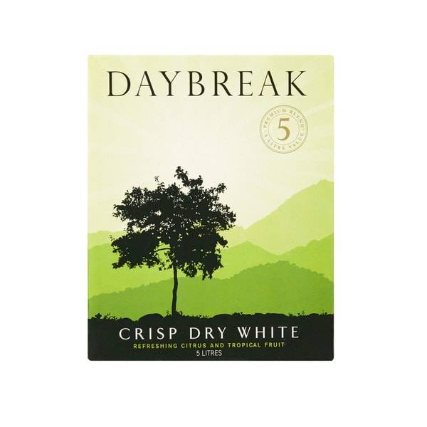 Daybreak Crisp Dry White 5L | 1 Each