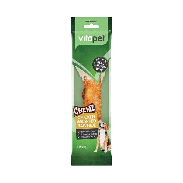 Vitapet Chicken Wrapped Rawhide Dog Chews | 1 pack