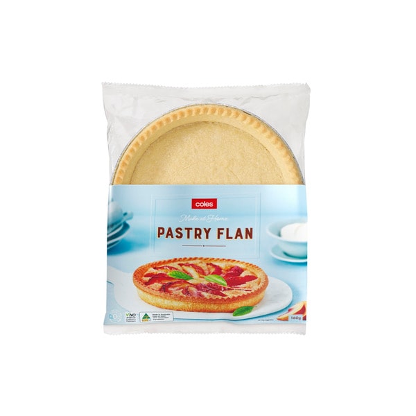 Coles Sweet Pastry Flan | 160g