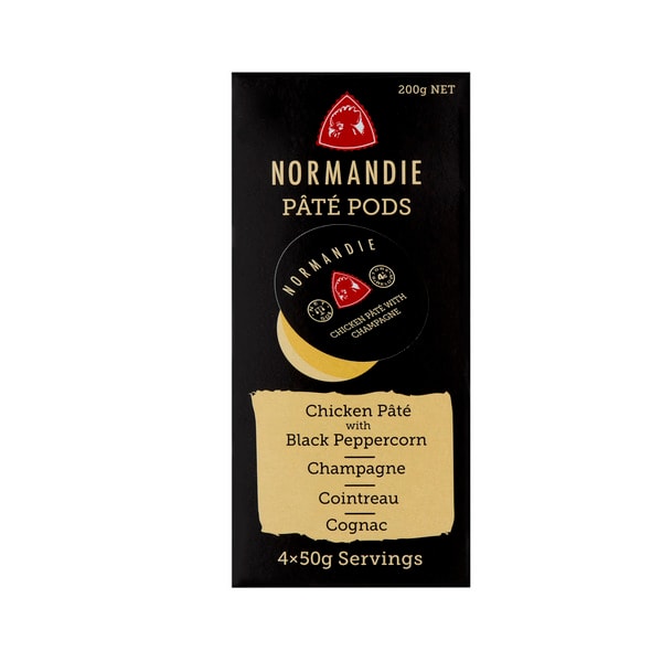 Normandie Mixed Pate Pods 4 pack | 200g