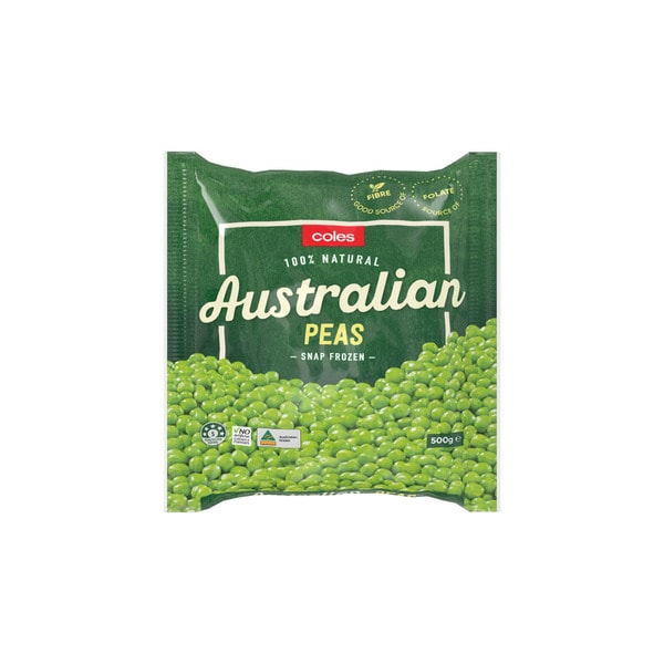 Coles Frozen Peas | 500g