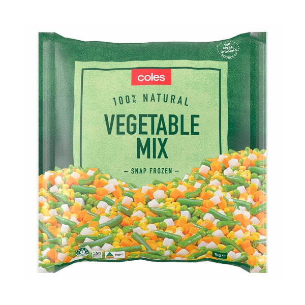 Coles Snap Frozen Vegetable Mix | 1kg