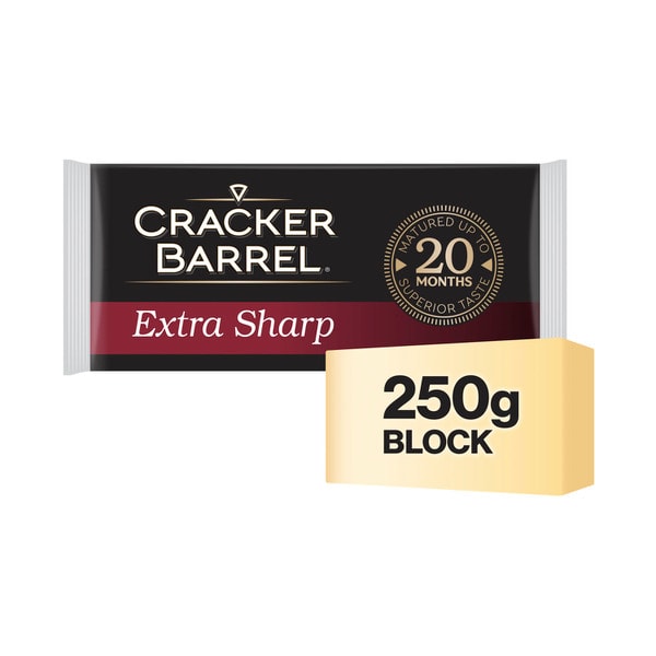 Cracker Barrel Extra Sharp Cheese Block | 250g