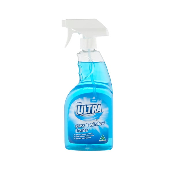 Coles Ultra Glass & Window Cleaner | 750mL