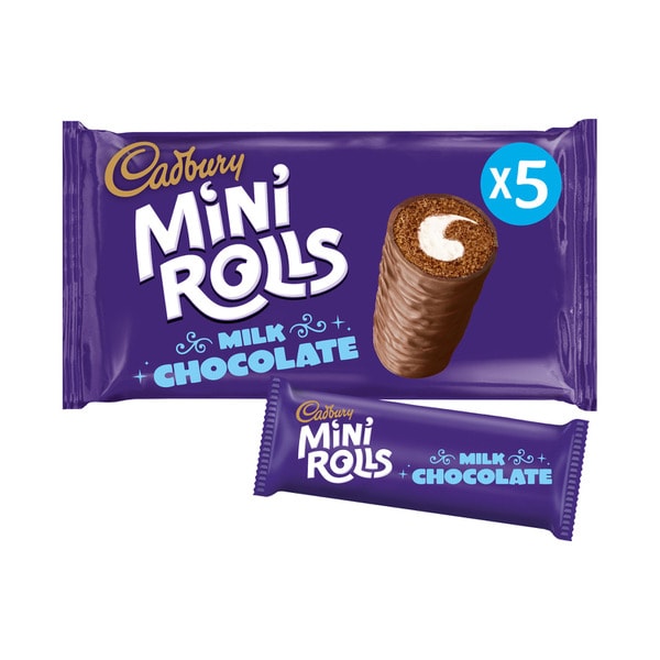Cadbury Mini Rolls Chocolate 5pack | 115g