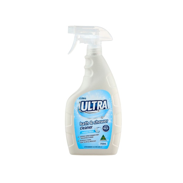 Coles Ultra Cleaner Bath & Shower Bathroom | 750mL