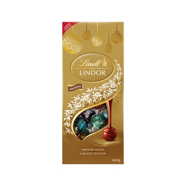 Lindt Lindor Limited Edition Assorted Chocolate Pouch Bag | 516g