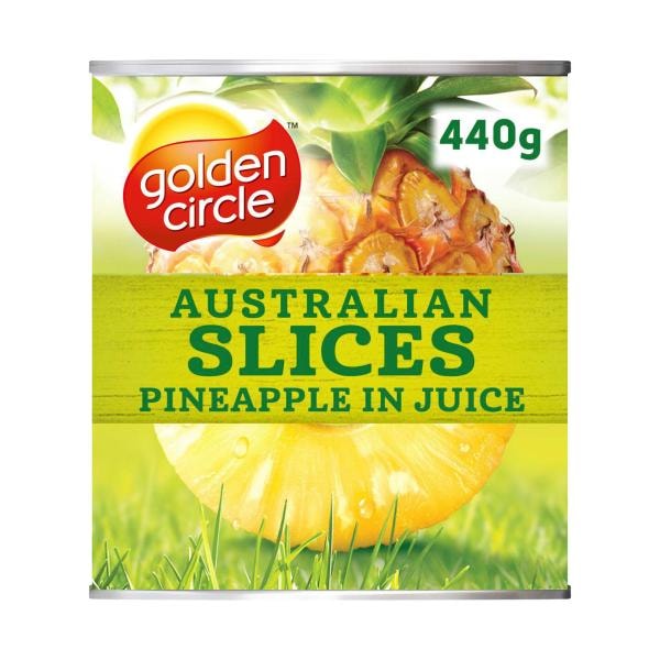 Golden Circle Pineapple Slices in Natural Juice Canned | 440g