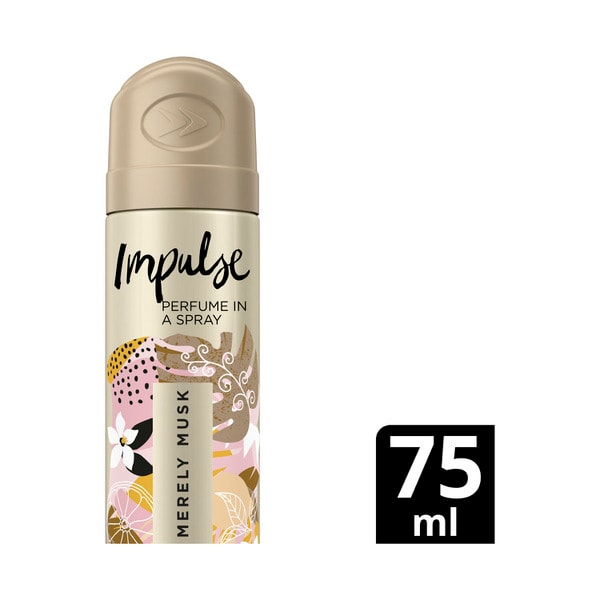 Impulse Women's Merely Musk Body Spray | 75mL