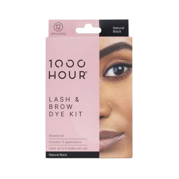 1000 Hour Black Eyelash & Brow Dye Kit | 1 each