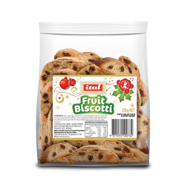 Ital Fruit Biscotti | 170g