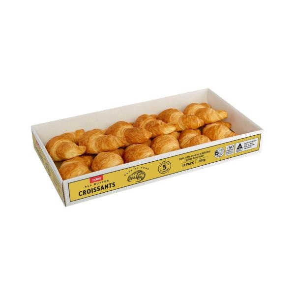 Coles Croissants 12 Pack | 900g
