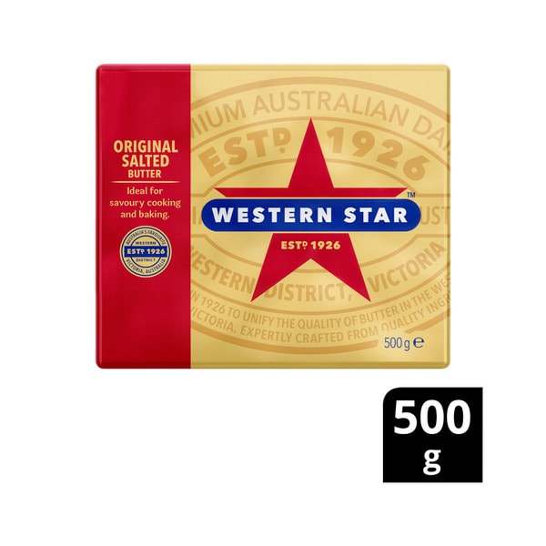Western Star Original Salted Butter Pat | 500g
