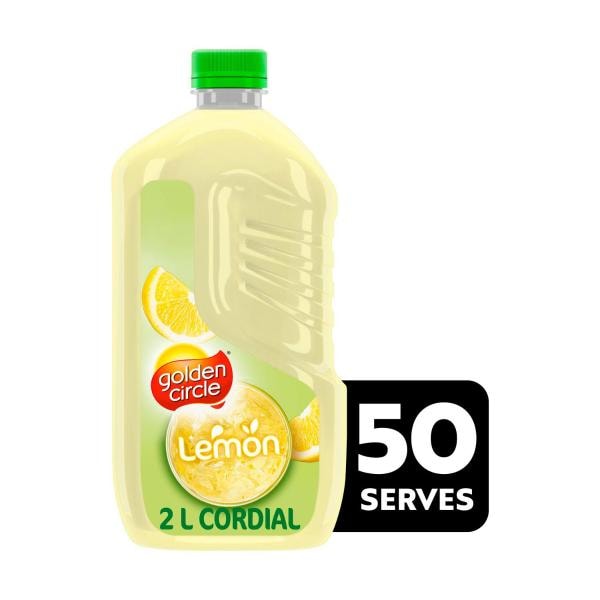 Golden Circle Cordial Lemon Cordial | 2L