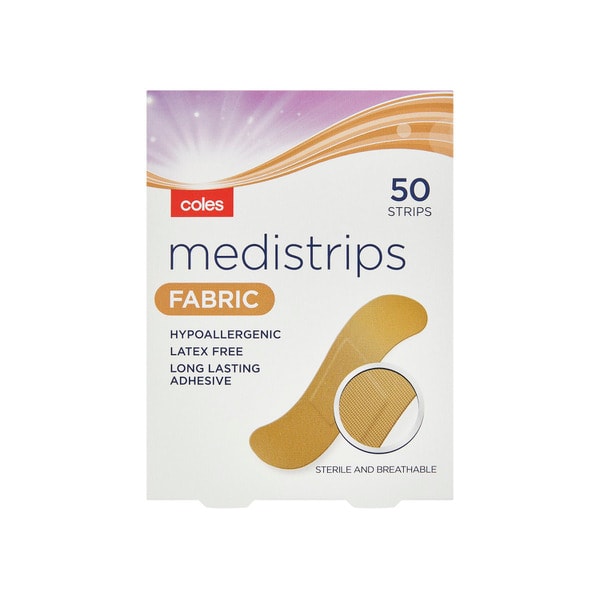 Coles Fabric Medistrips | 50 pack
