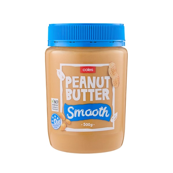 Coles Smooth Peanut Butter | 500g