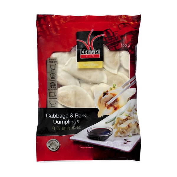 Hanabi Cabbage & Pork Dumplings | 500g