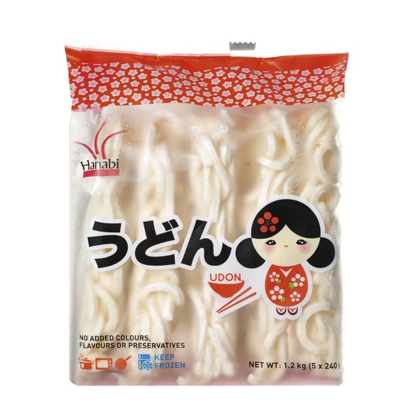 Hanabi Frozen Udon Noodles | 1.2kg
