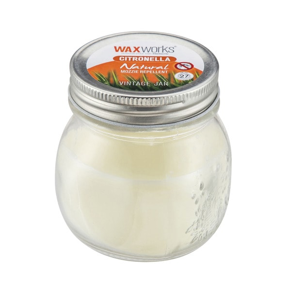 Waxworks Citronella Vintage Jar Candle | 1 each