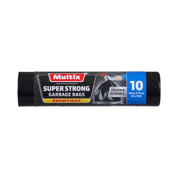 Multix Super Strong Drawtight Garbage Bags | 10 pack