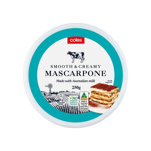 Coles Mascarpone | 250g