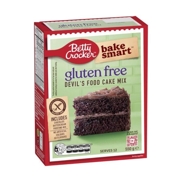 Betty Crocker Gluten Free Devil's Food Cake Mix | 550g