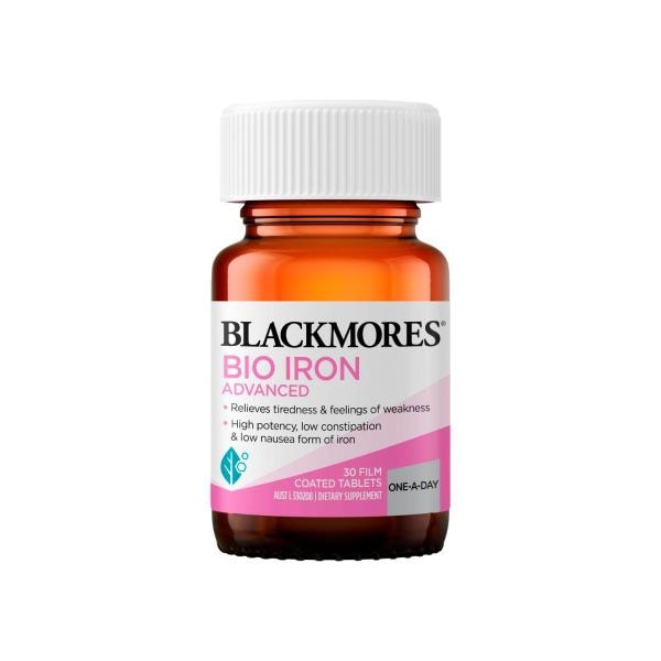 Blackmores Bio Iron Advanced Energy Tablets | 30 pack