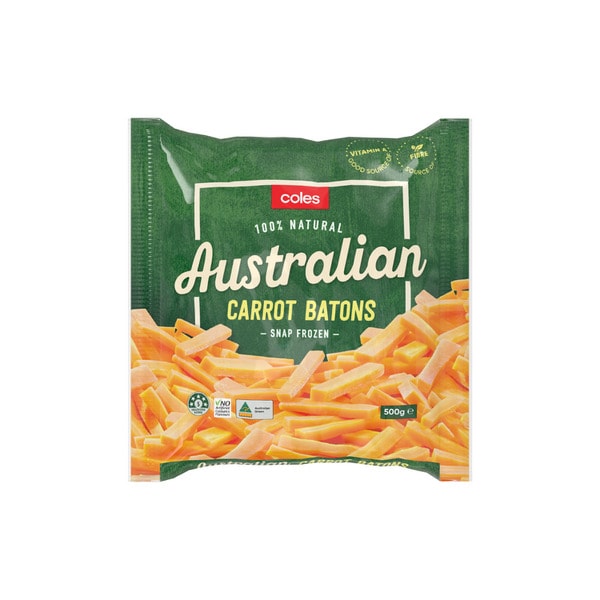 Coles Carrots Batons | 500g