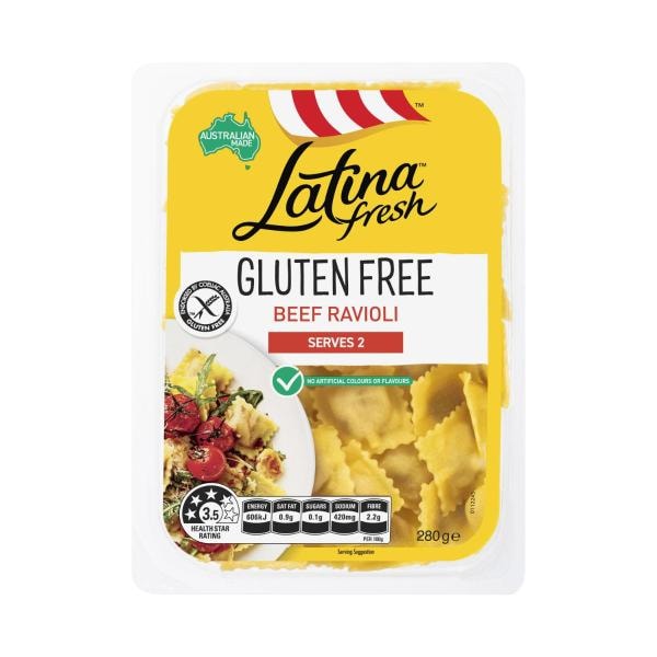 Latina Gluten Free Beef Ravioli | 280g