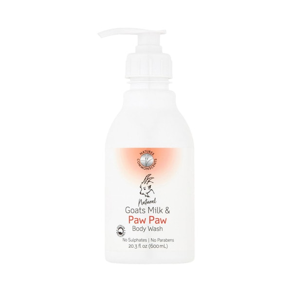 Natures Commonscents Natural Goats Milk & Paw Paw Body Wash | 600mL
