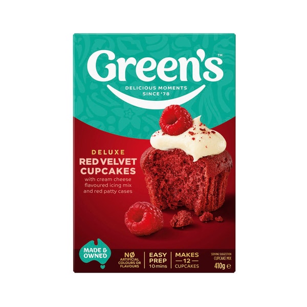 Green's Red Velvet Cupcakes | 410g