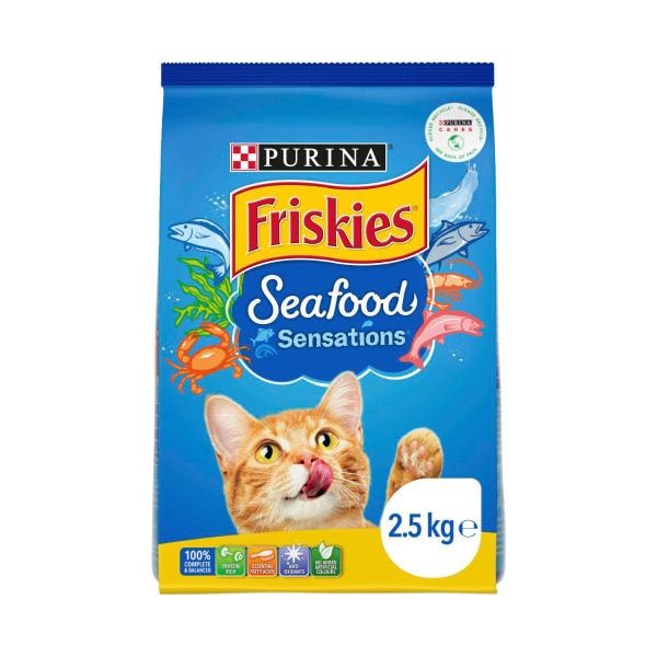 Friskies Seafood Sensations Cat Food | 2.5kg