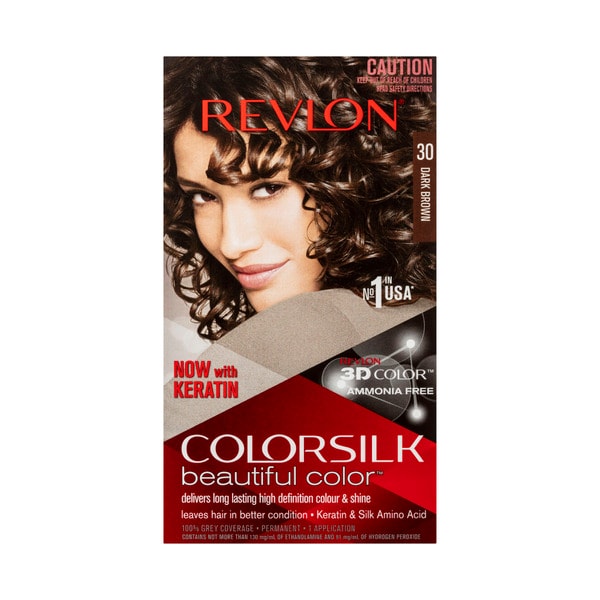 Revlon Colorsilk Dark Brown 30 Hair Color | 1 pack
