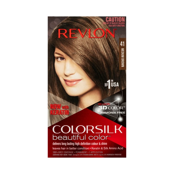 Revlon Colorsilk Medium Brown 41 Hair Color | 1 pack